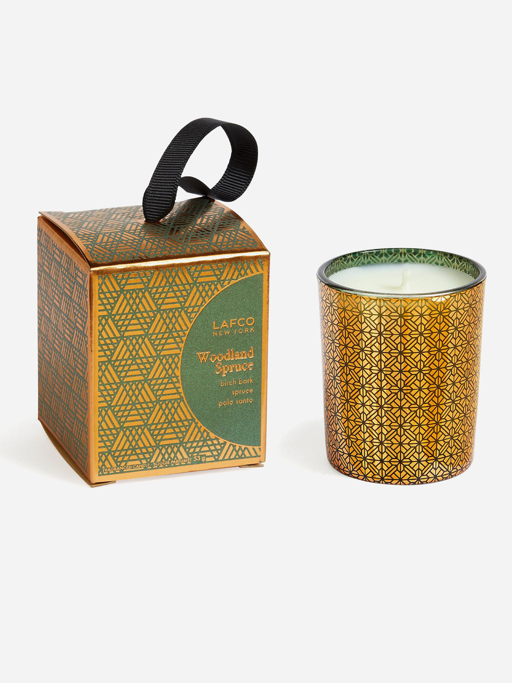 LAFCO Woodland Spruce Votive Candle - Saint Bernard