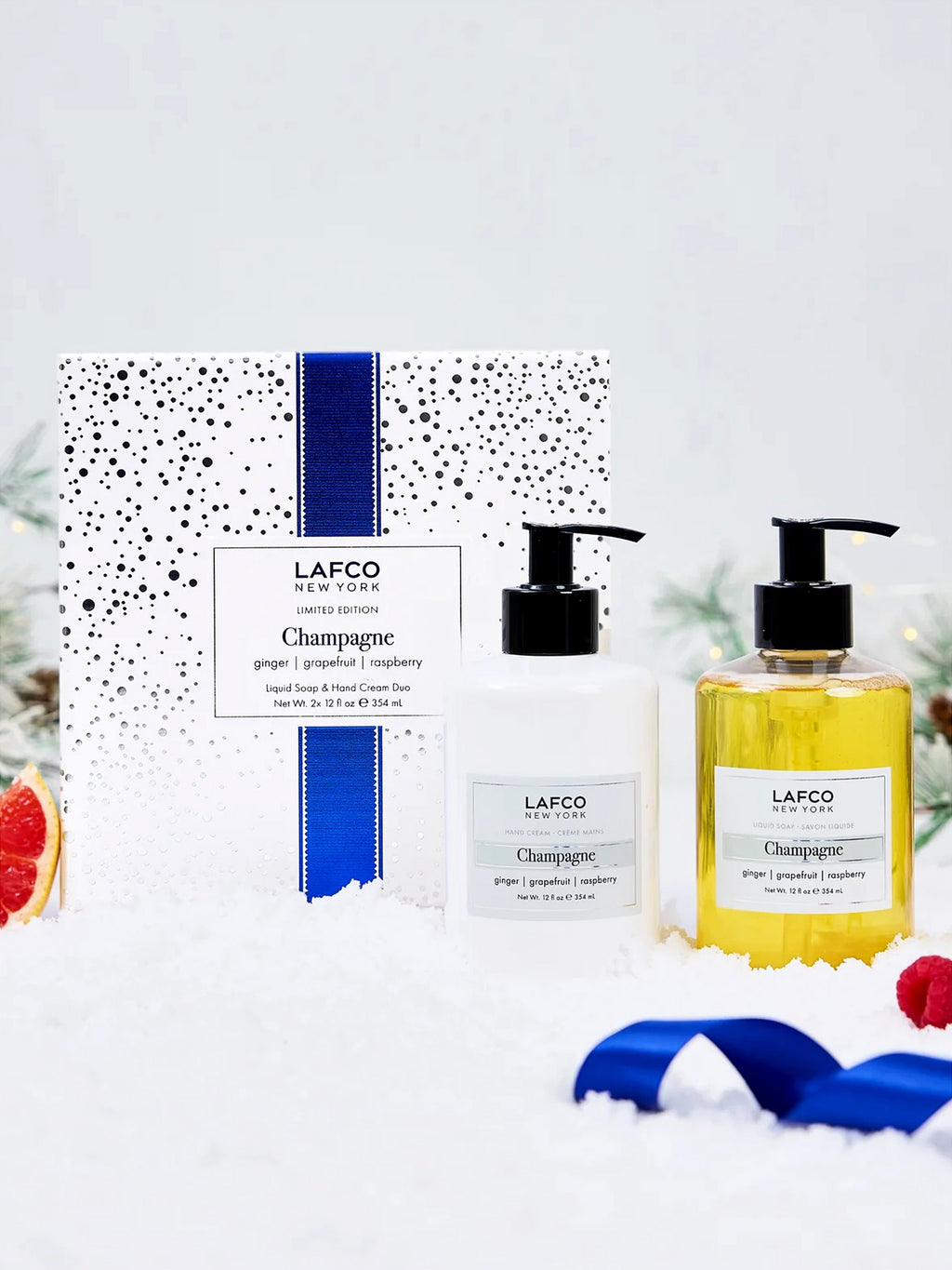 LAFCO Champagne Hand Care Gift Set - Saint Bernard