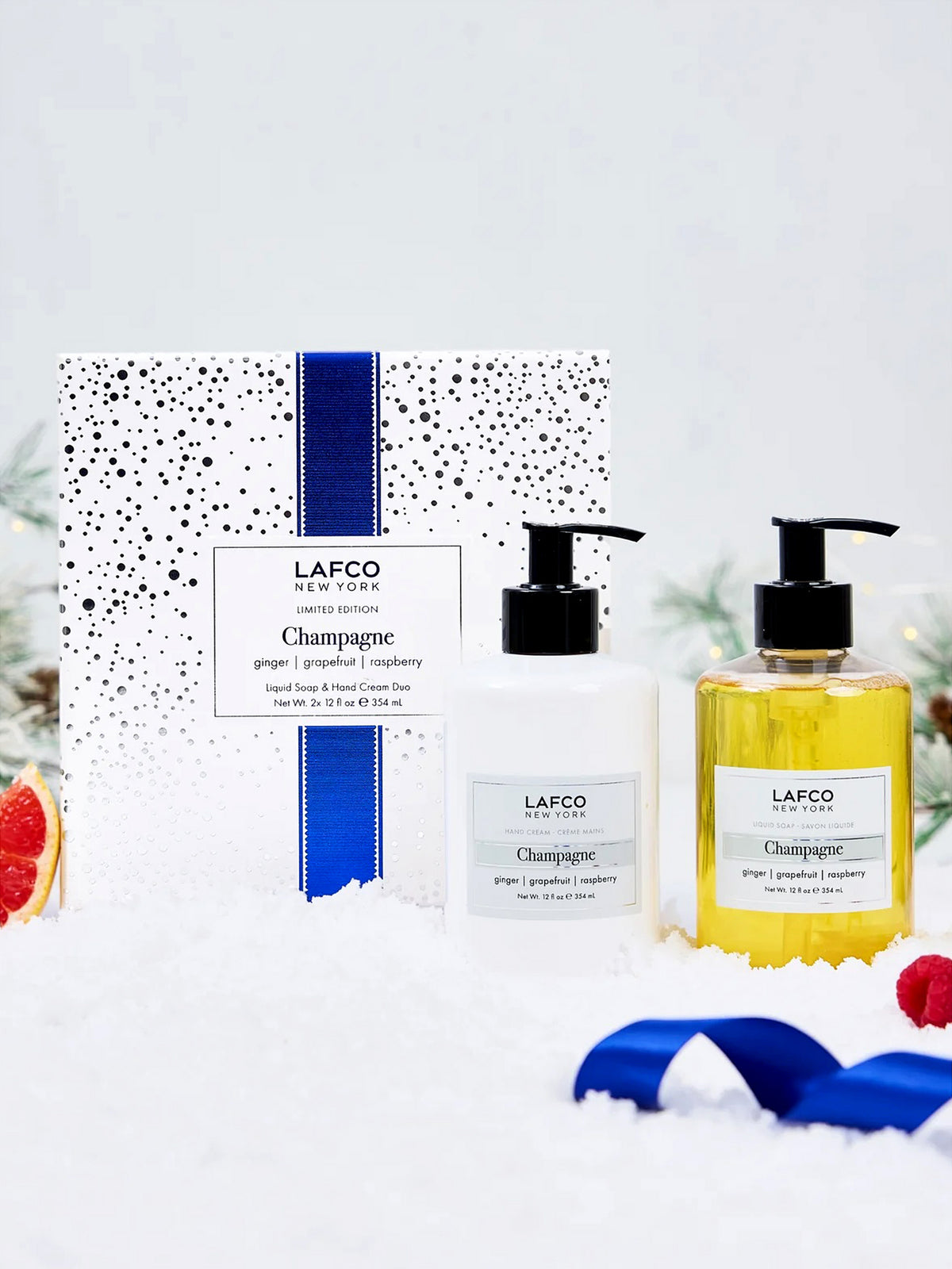 LAFCO Champagne Hand Care Gift Set - Saint Bernard