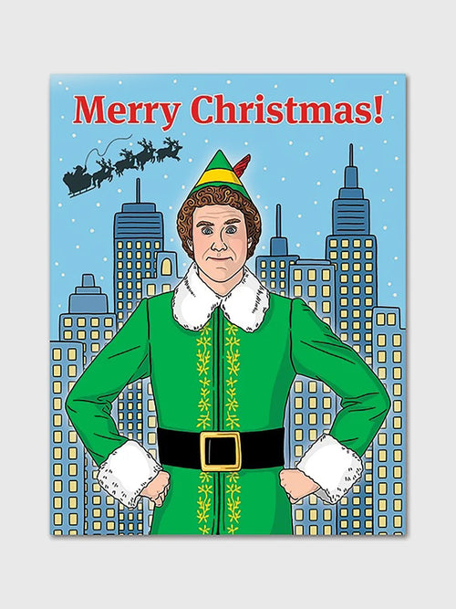 The Found Elf Holiday Card