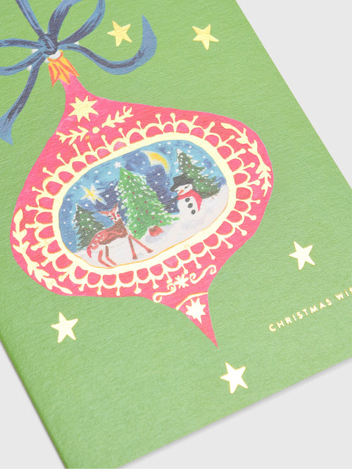 Half Penny Postage Holiday Card - Saint Bernard