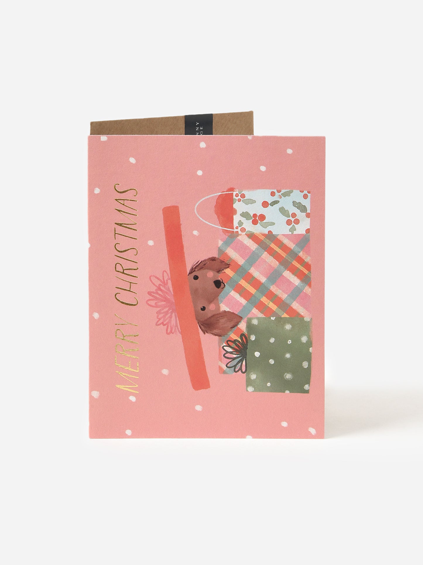 Half Penny Postage Holiday Card - Saint Bernard