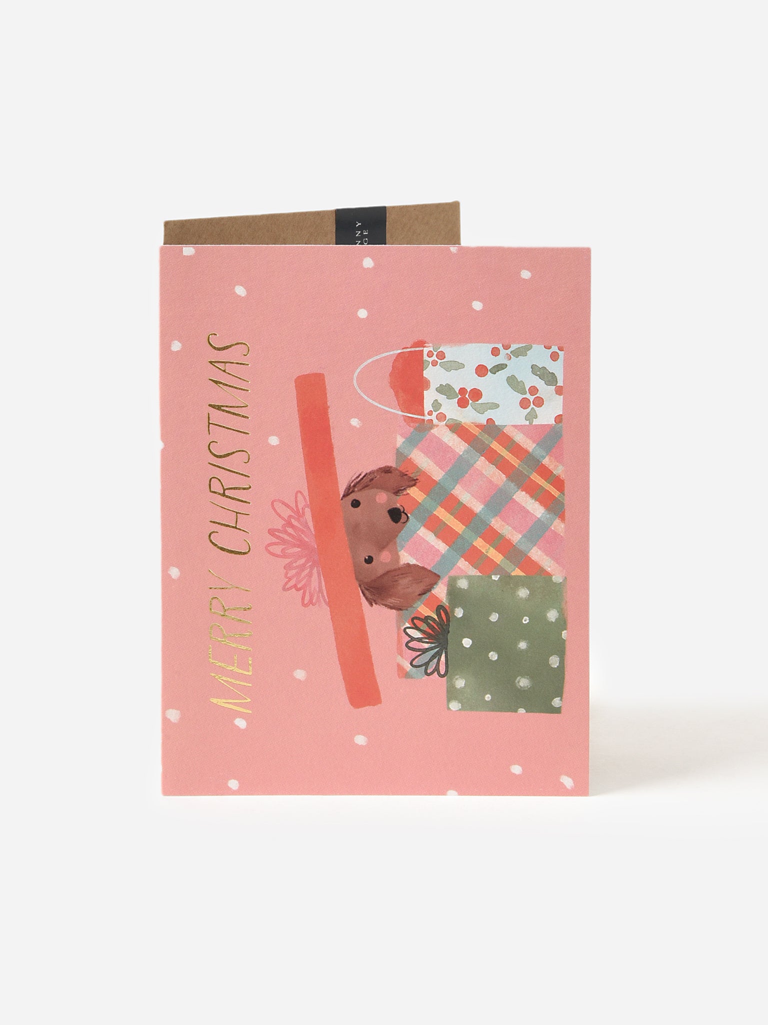 Half Penny Postage Holiday Card - Saint Bernard