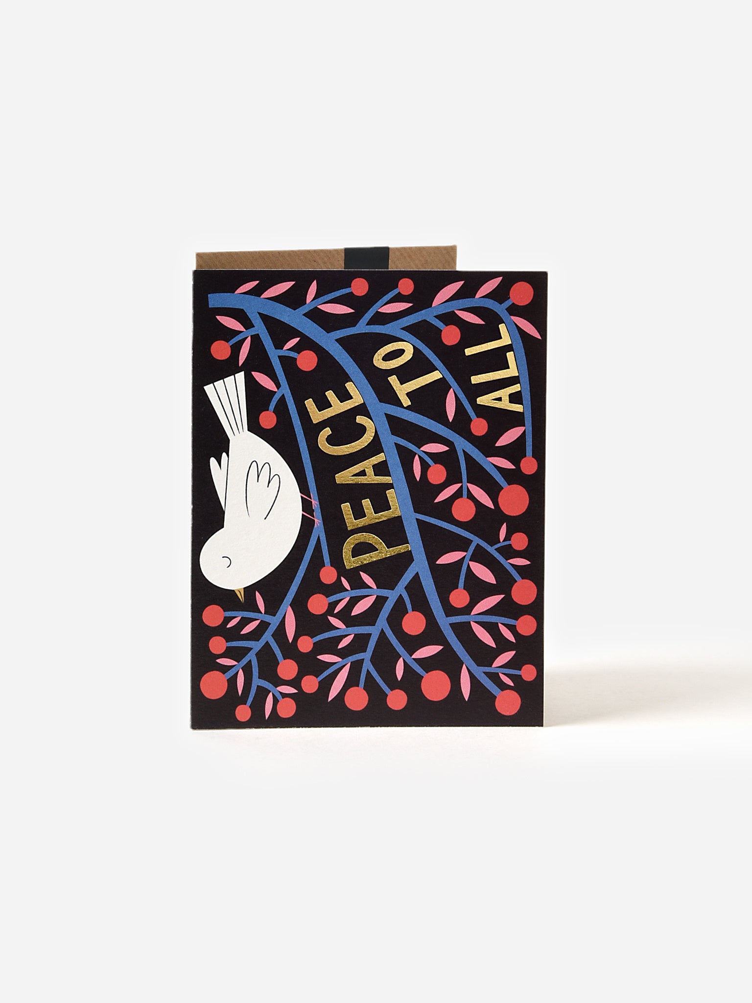 Half Penny Postage Holiday Card - Saint Bernard