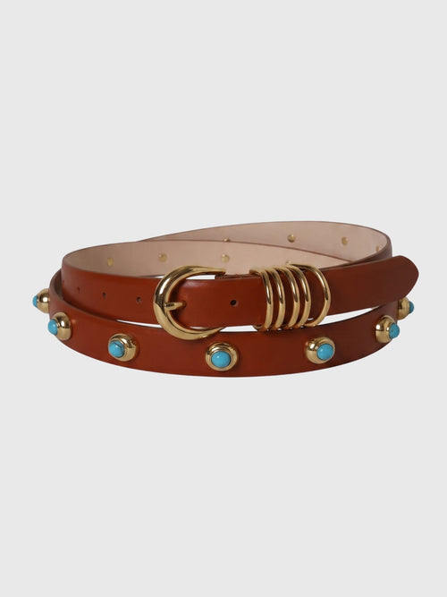 Dehanche Women's Hollyhock Stone Belt