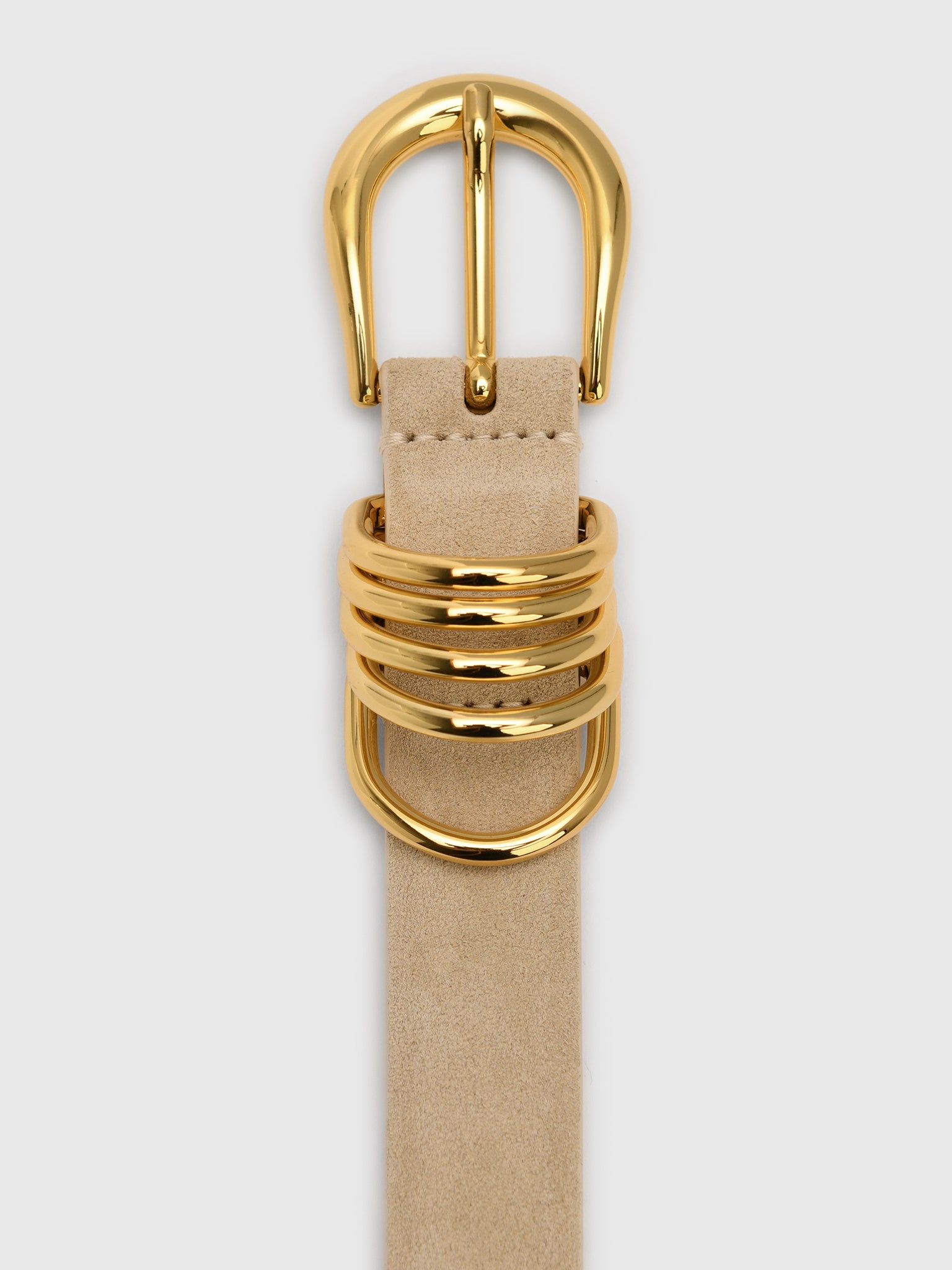 Dehanche Women's Hollyhock Suede Belt - Saint Bernard