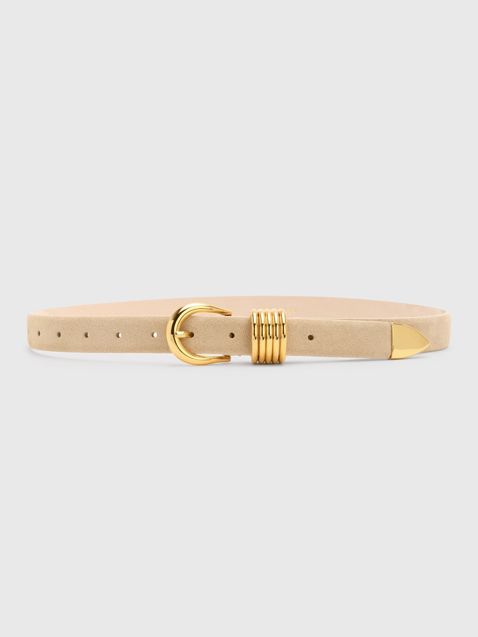 Dehanche Women's Hollyhock Suede Belt - Saint Bernard