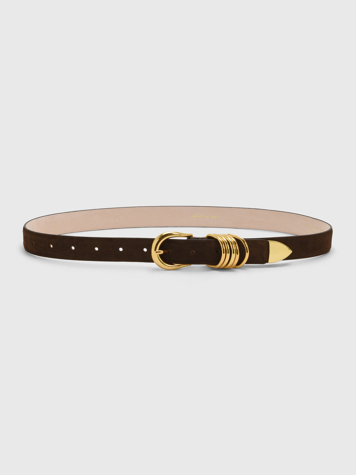 Dehanche Women's Hollyhock Suede Belt - Saint Bernard