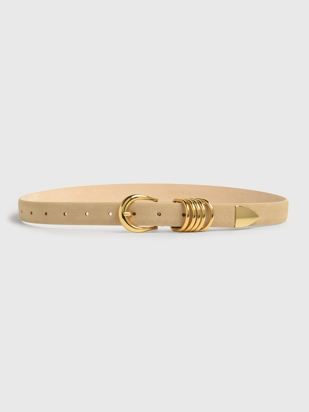Dehanche Women's Hollyhock Suede Belt - Saint Bernard