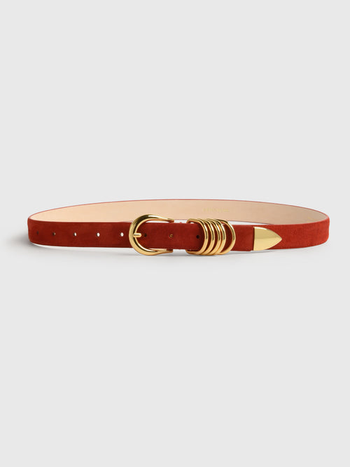 Dehanche Women's Hollyhock Suede Belt