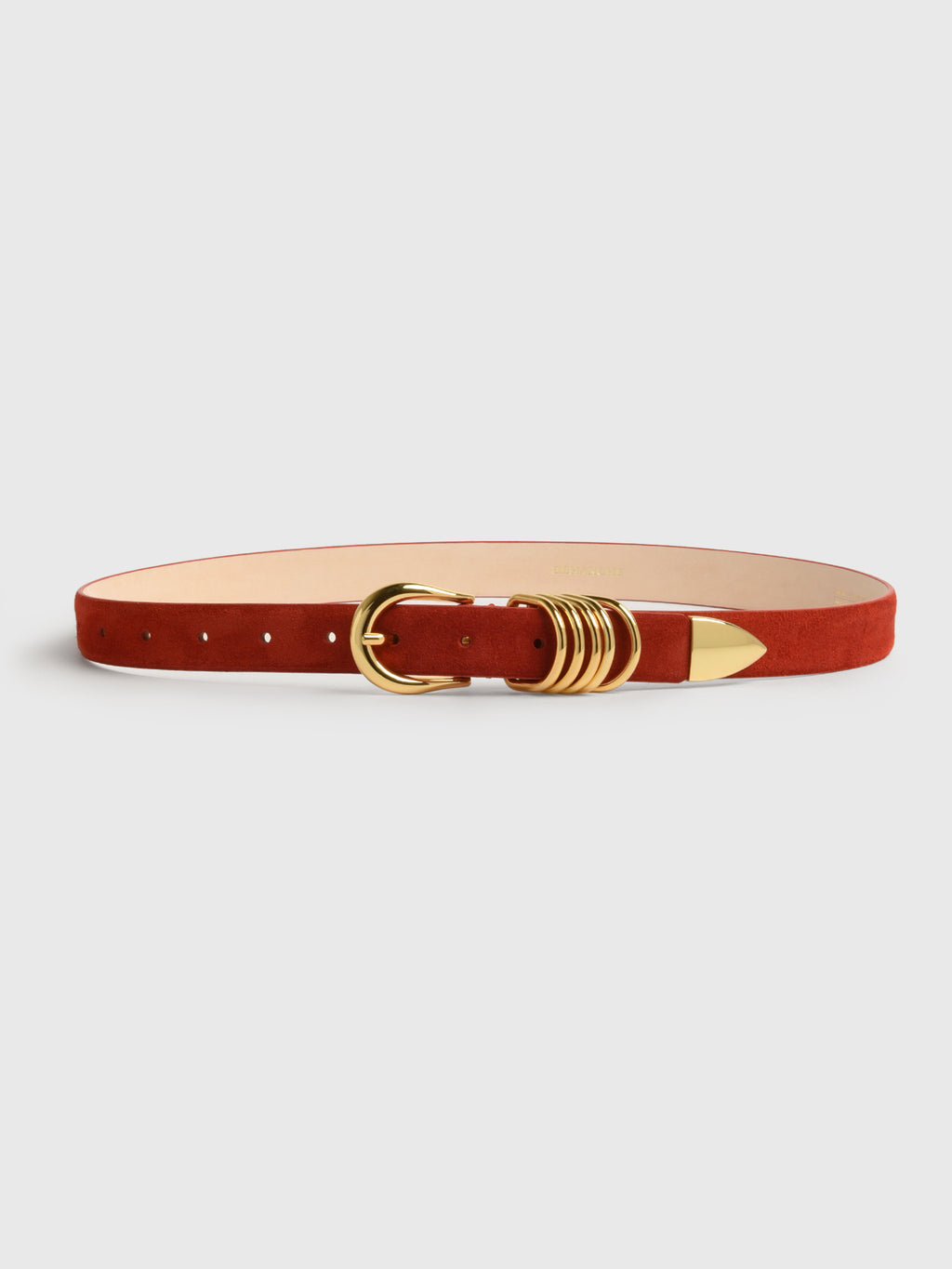 Dehanche Women's Hollyhock Suede Belt - Saint Bernard