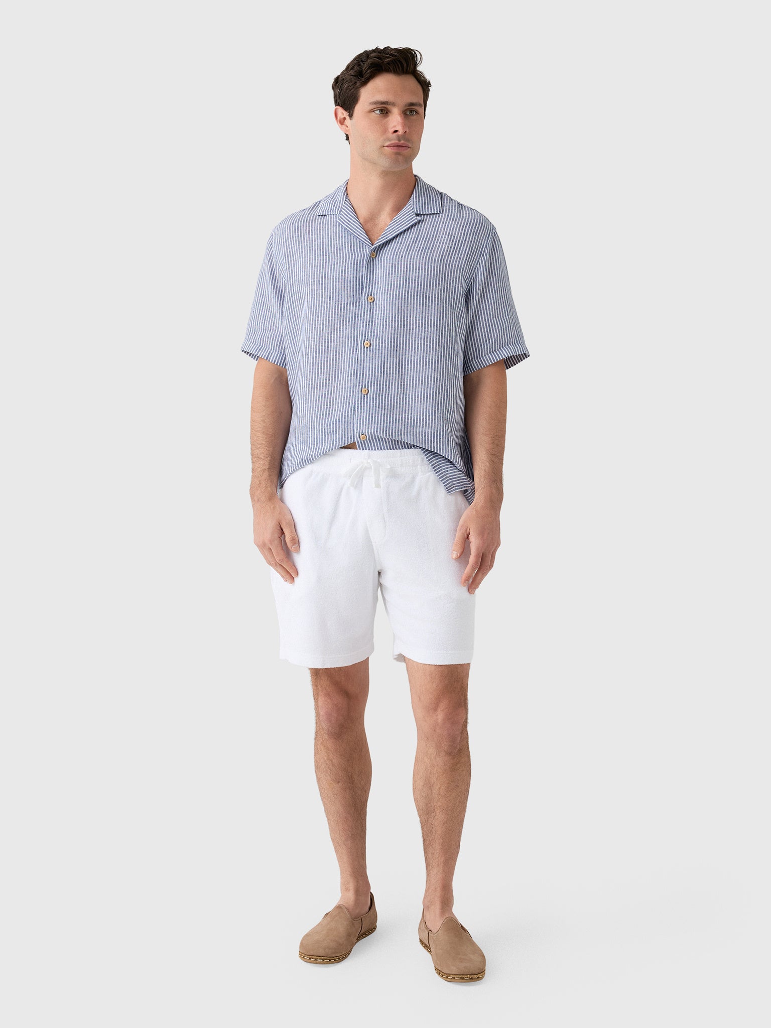 Love Brand & Co Men's Holmes Terry Short - Saint Bernard