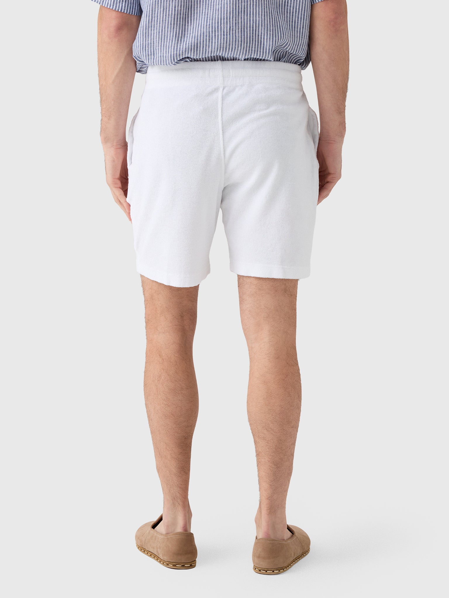 Love Brand & Co Men's Holmes Terry Short - Saint Bernard
