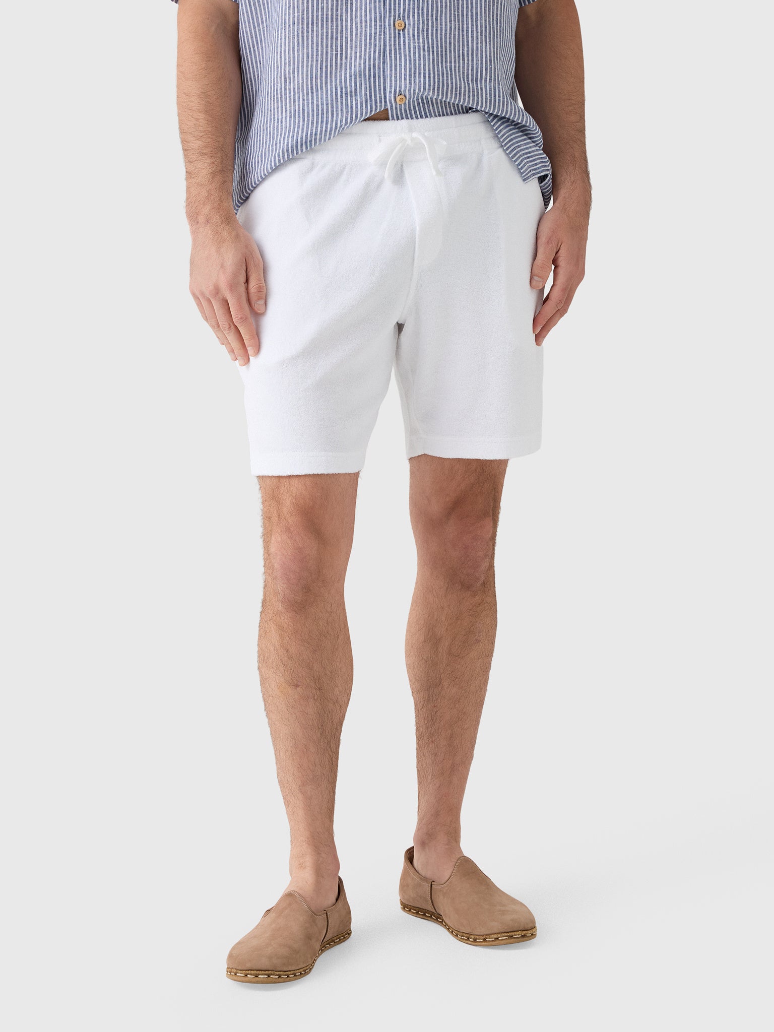 Love Brand & Co Men's Holmes Terry Short - Saint Bernard