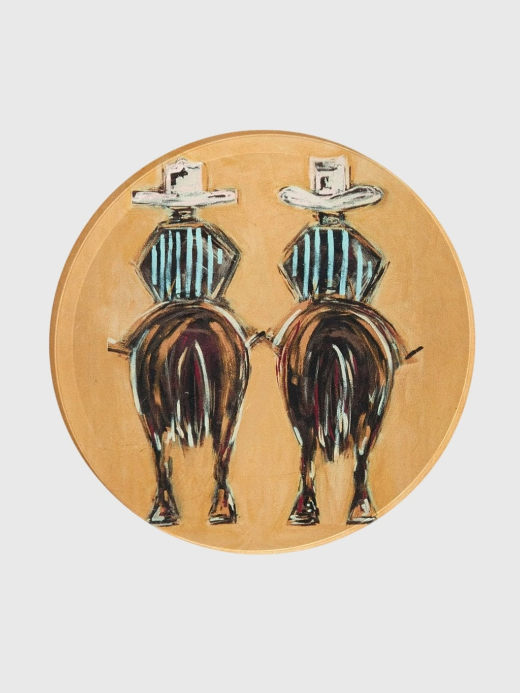 Tart By Taylor Beer For My Horses Set of 4 Coasters - Saint Bernard