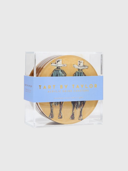 Tart By Taylor Beer For My Horses Set of 4 Coasters