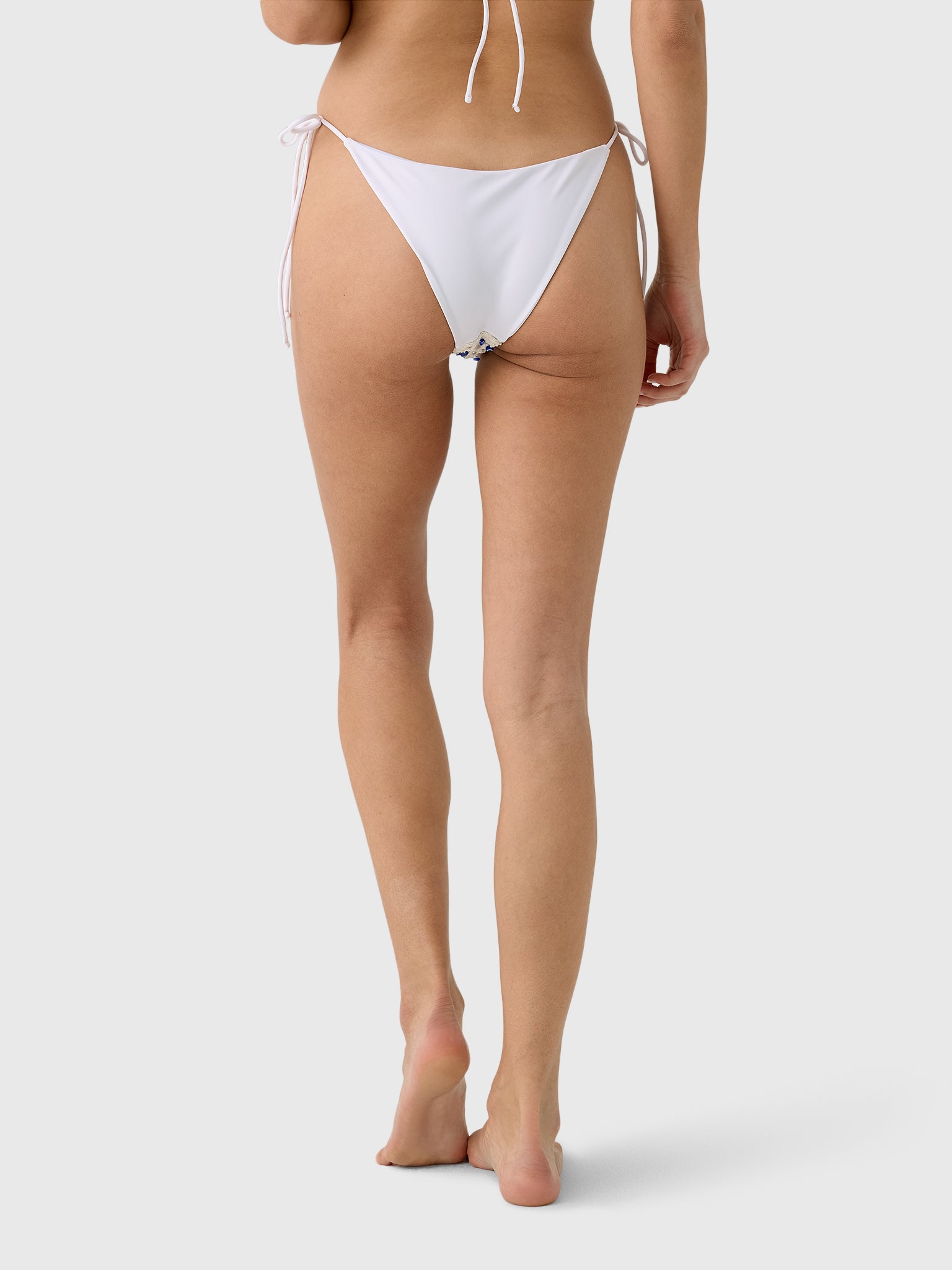 Leslie Amon Women's Micro Evil Eye Bikini Bottom - Saint Bernard