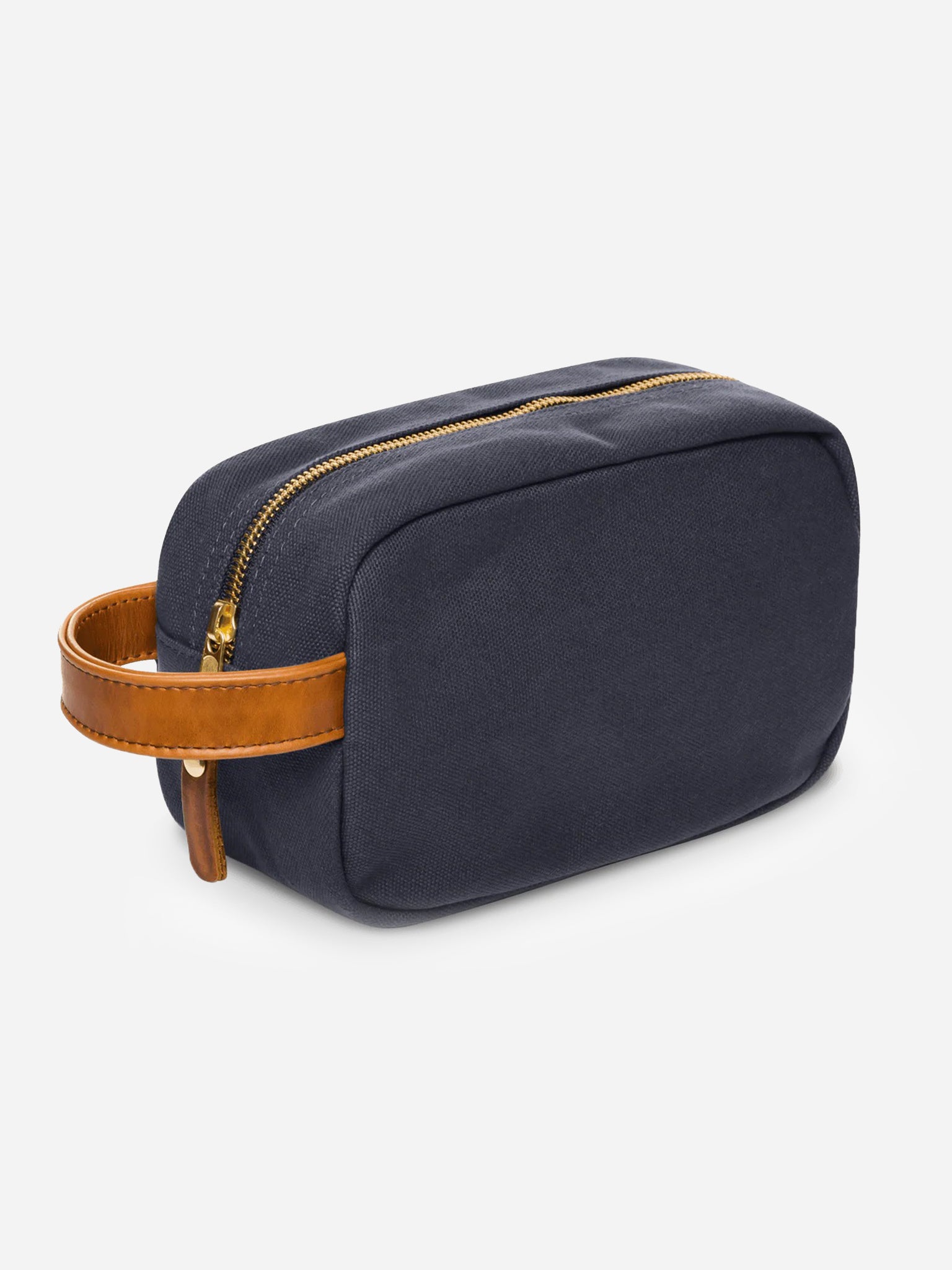 Hudson Sutler Canvas And Leather Toiletry Bag - Saint Bernard