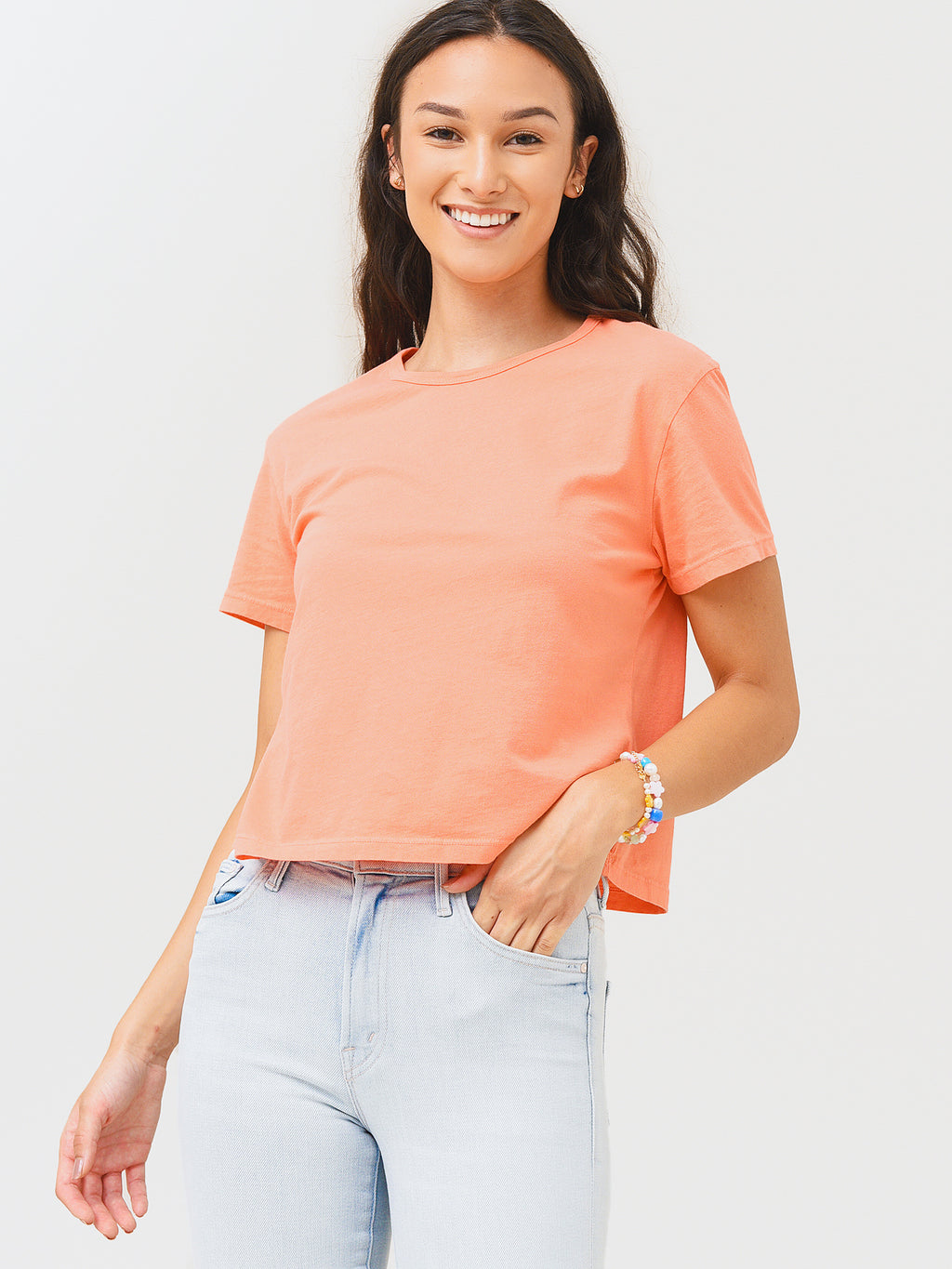 Monrow Women's 50s Vintage Tee - Saint Bernard