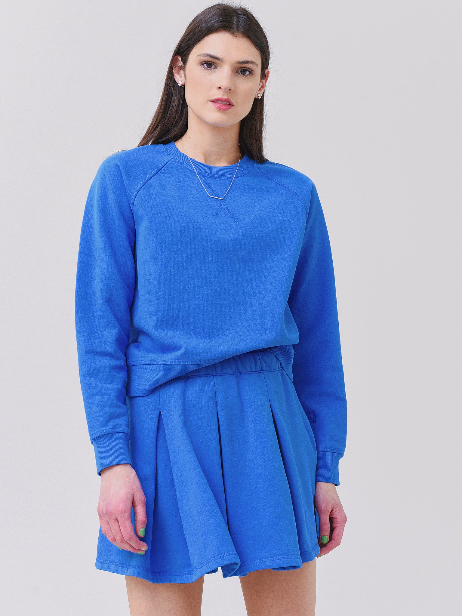 Monrow Women's Raglan Sweatshirt - Saint Bernard