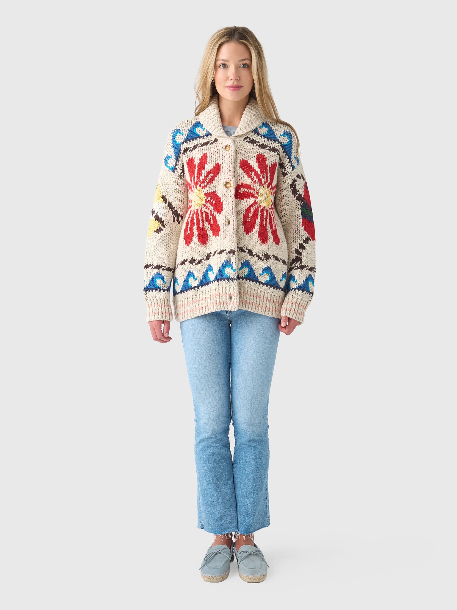 Lingua Franca Women's Sloane Cardigan - Saint Bernard