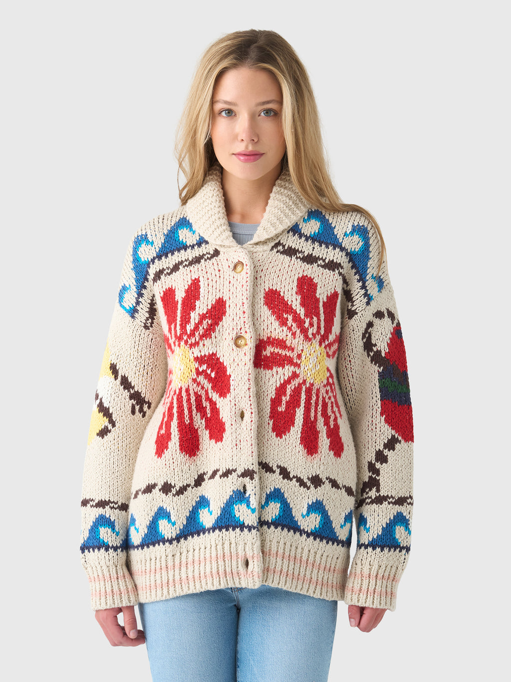 Lingua Franca Women's Sloane Cardigan - Saint Bernard