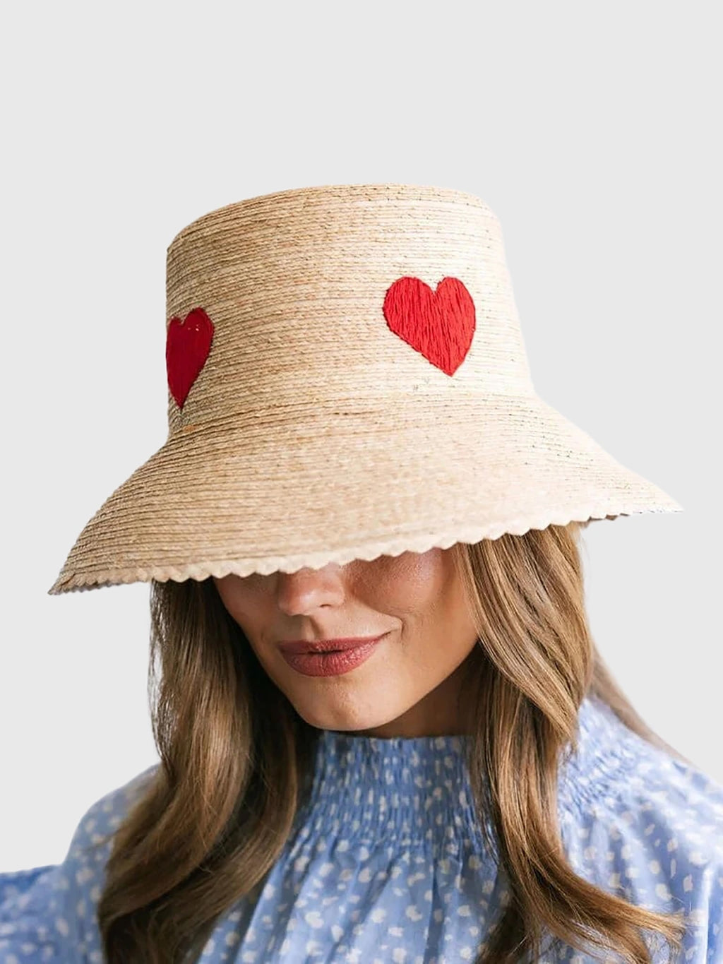 Sunshine Tienda Women's Heart Bucket Hat - Saint Bernard