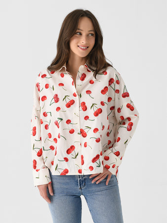 Essentiel Antwerp Women's Herfst Embellished Shirt – Saint Bernard