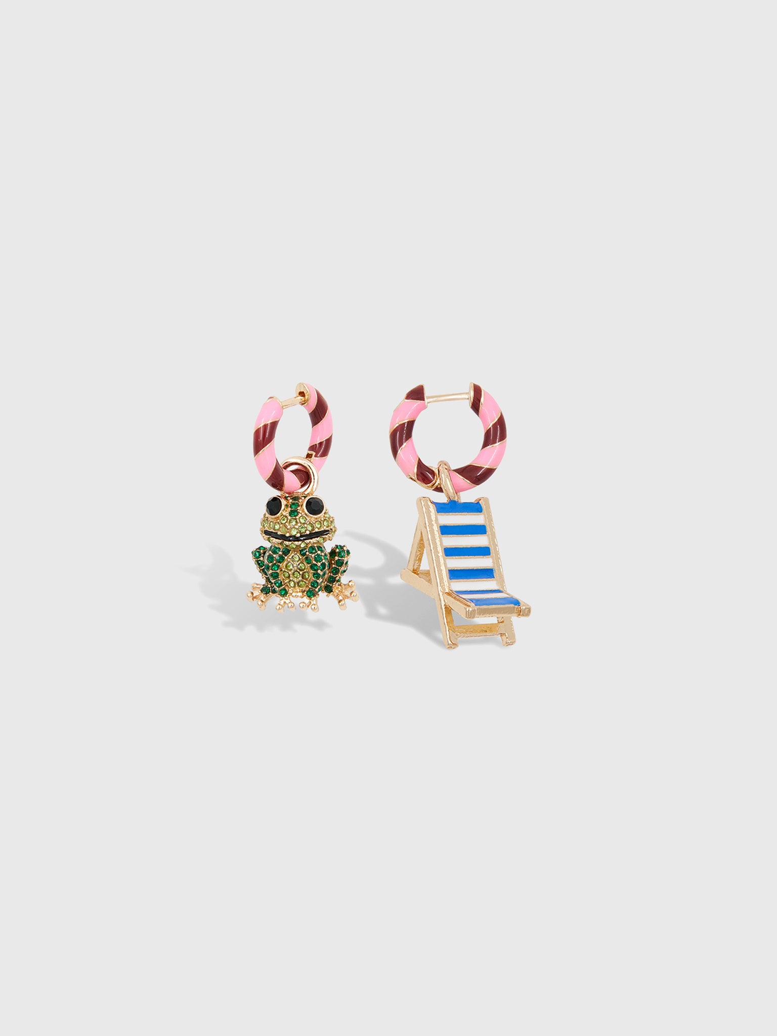 Essentiel Antwerp Horry Charm Earrings - Saint Bernard
