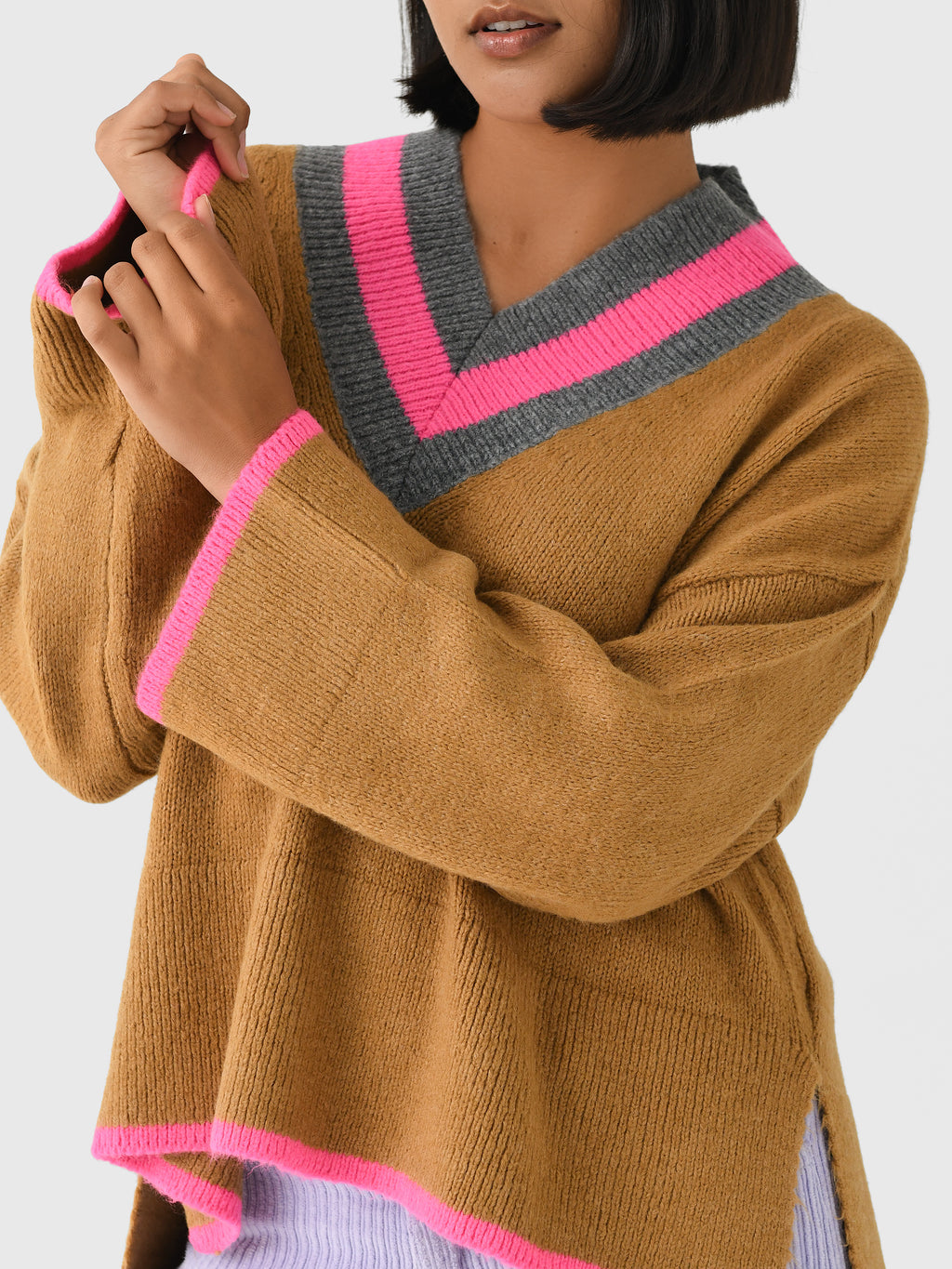  Hug SWEATERxCAMEL-alt4