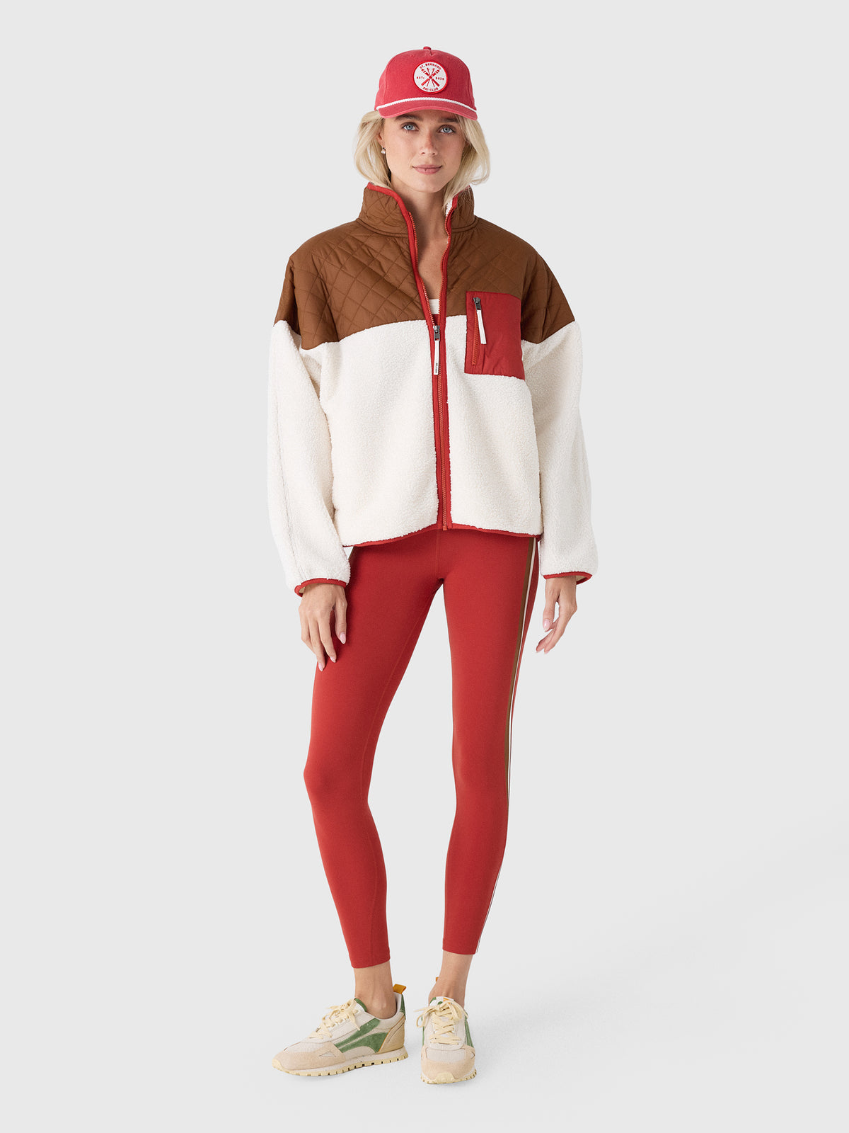 Splits59 Women's Skylar Sherpa Jacket - Saint Bernard