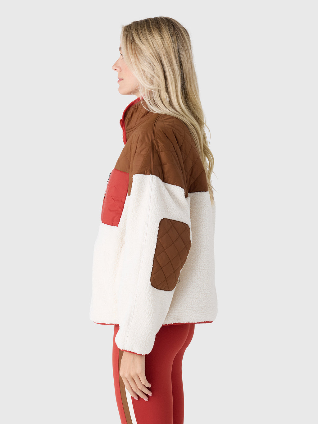 Splits59 Women's Skylar Sherpa Jacket - Saint Bernard