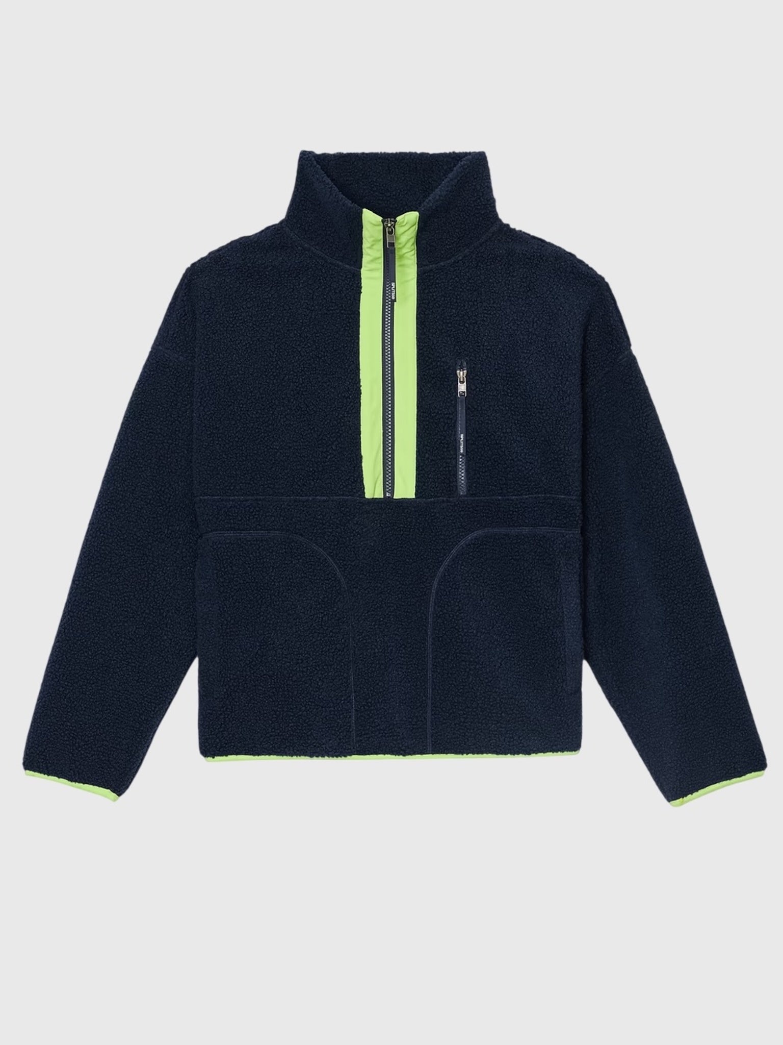 Splits59 Women's Reese Sherpa Half-Zip Pullover - Saint Bernard
