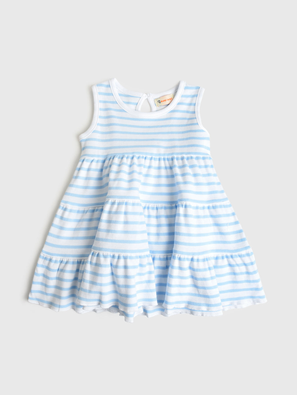 Luigi Girls' Stripe Dress - Saint Bernard