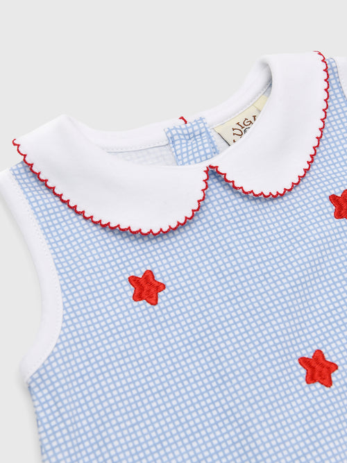 Luigi Girls' All Over Stars Dress