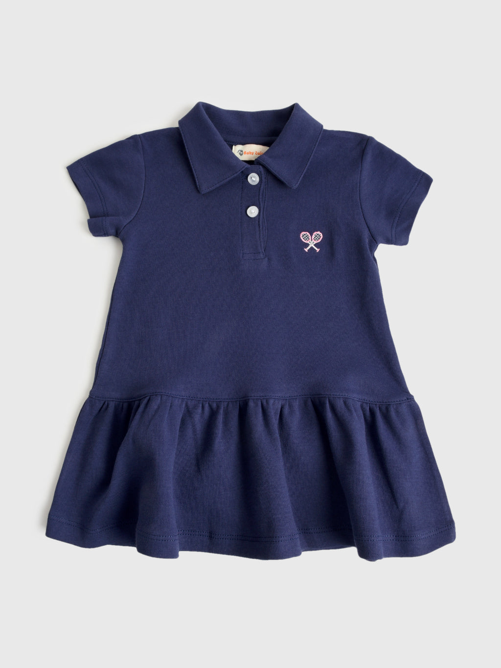Luigi Girls' Tennis Polo Dress - Saint Bernard
