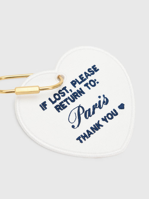 Abbode Lost & Found Paris Heart Charm