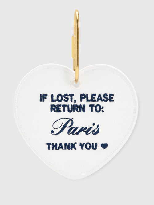 Abbode Lost & Found Paris Heart Charm