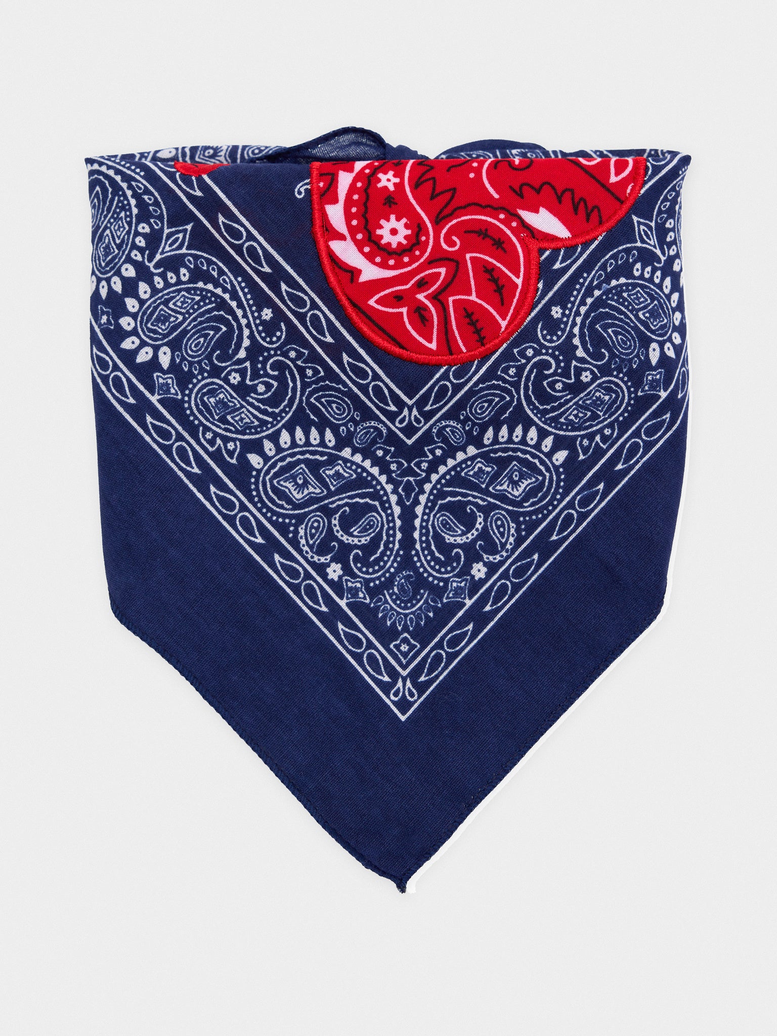 Stitched In The City I Heart TX Mini Bandana - Saint Bernard