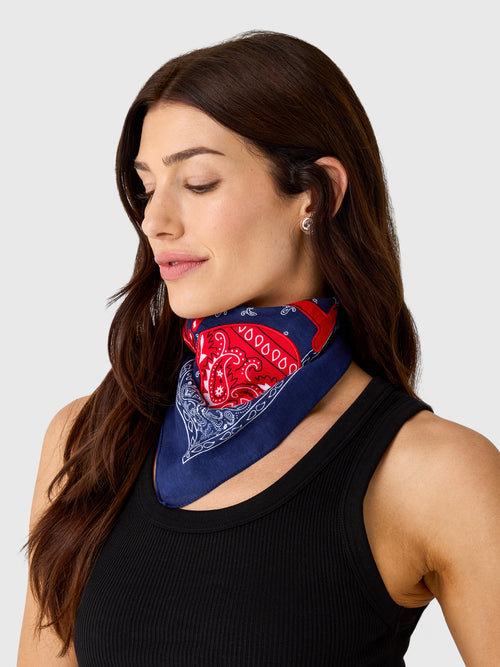 Stitched In The City I Heart TX Mini Bandana - Saint Bernard