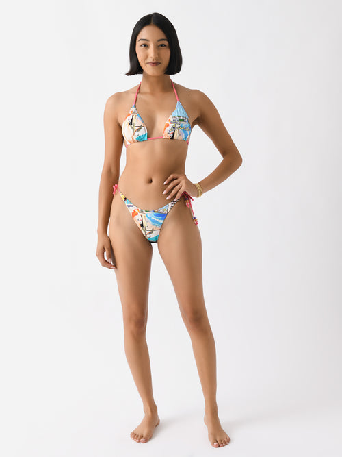 Its Now Cool Women's The Triangle Bikini Top