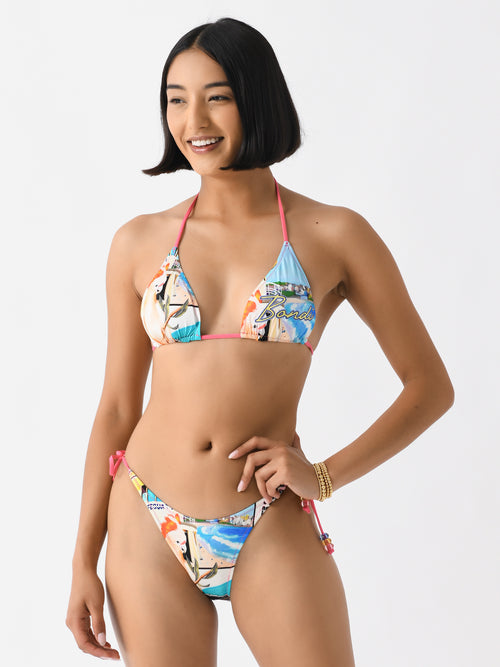 Its Now Cool Women's The Triangle Bikini Top