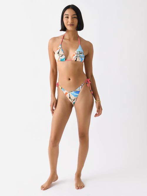 Its Now Cool Women's The 90s Tie Bikini Bottom