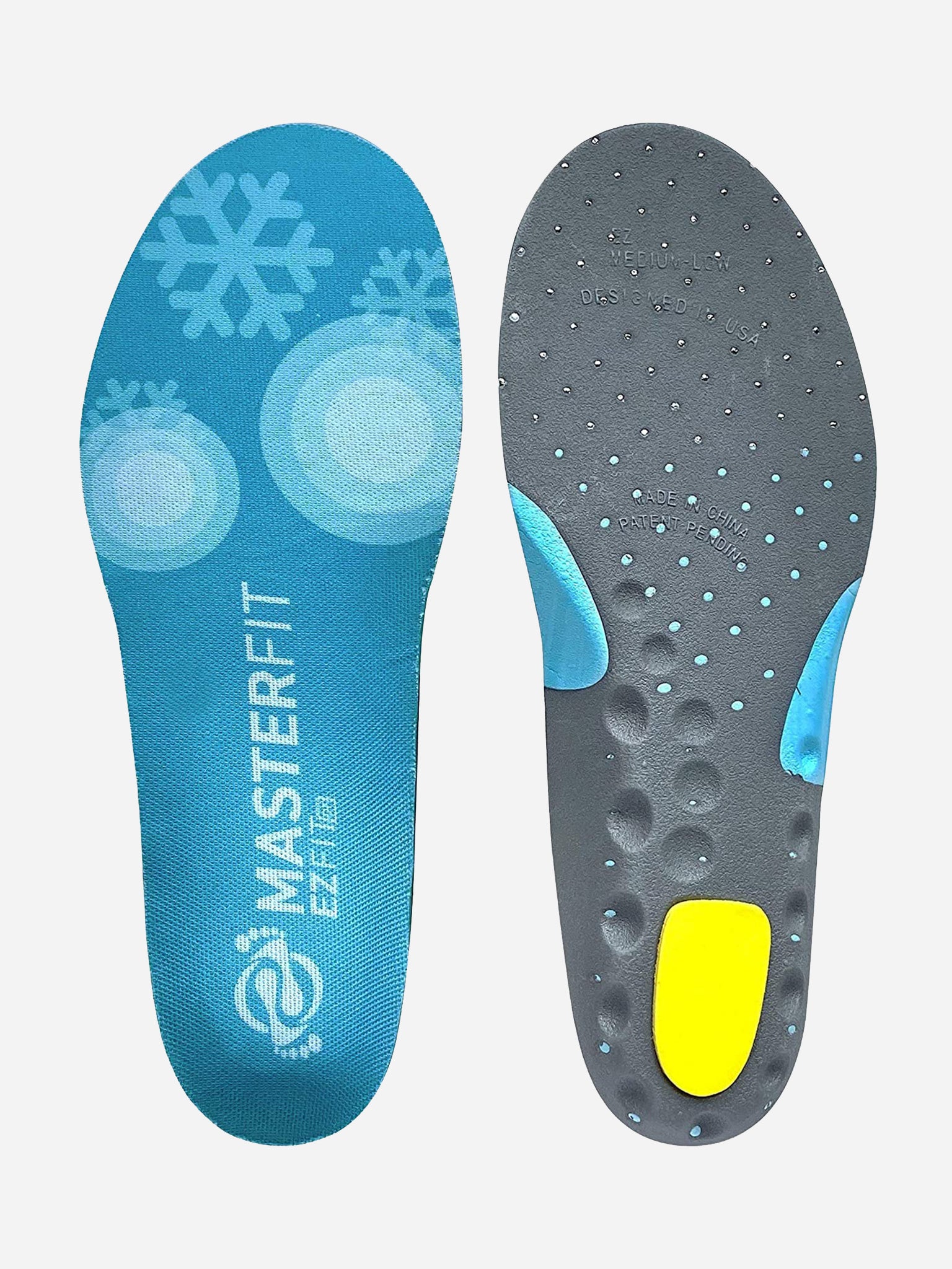 Master Fit Instaprint QF Snowsports Insole - Saint Bernard