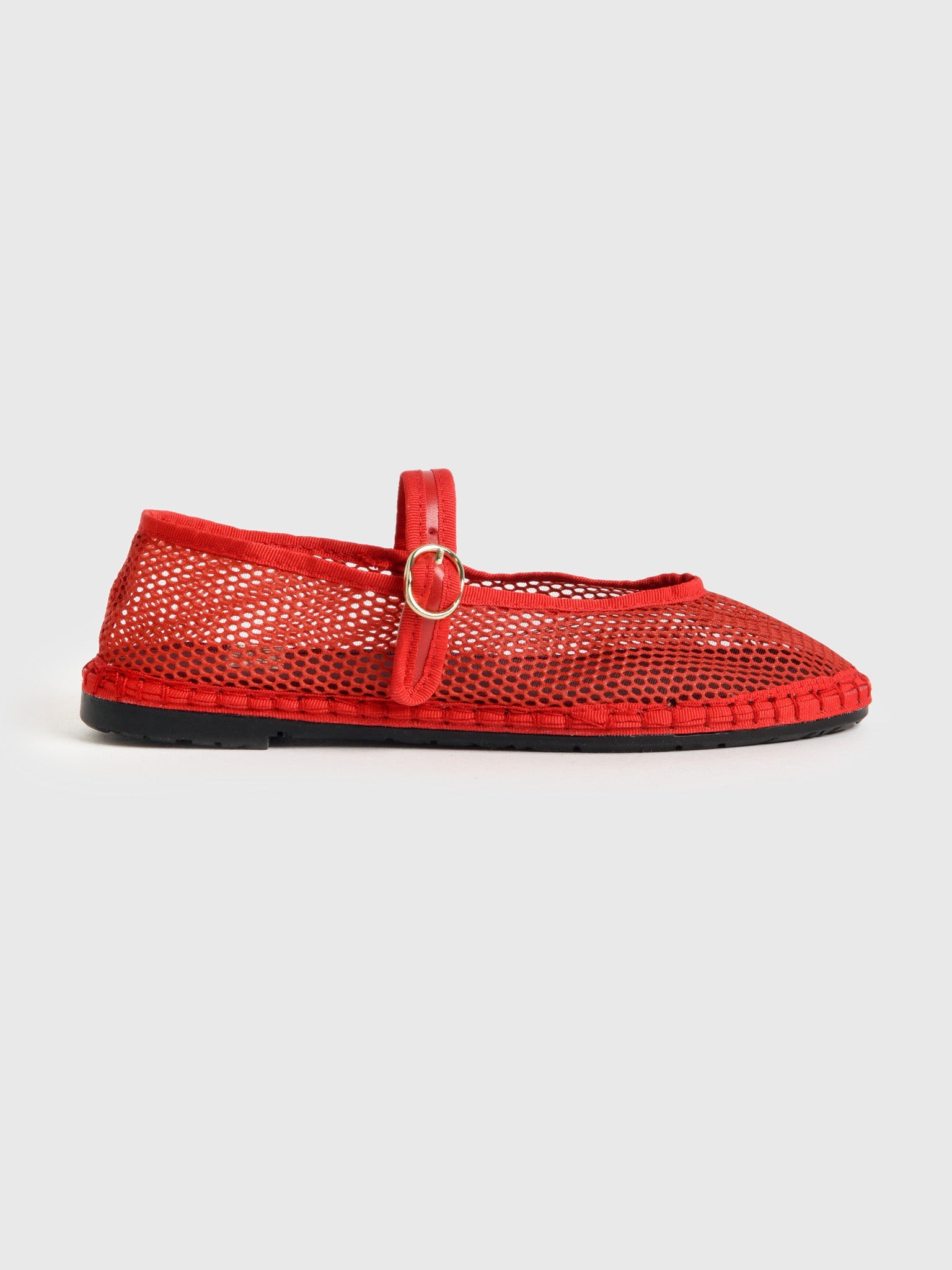 Flabelus Women's Isabella Red Flat | $194.90 | Saint Bernard