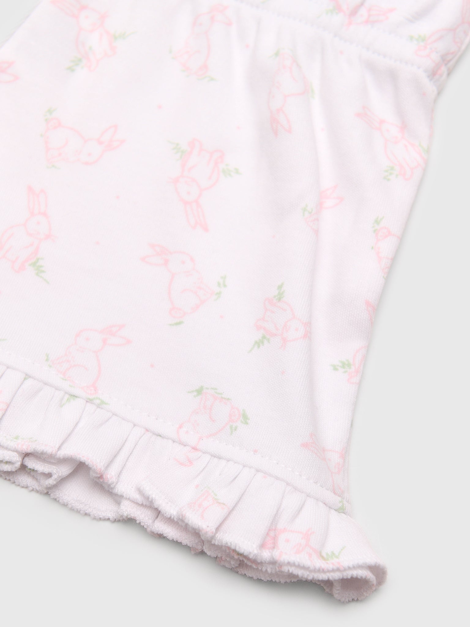 Luigi Girls' Bunny Print Short - Saint Bernard