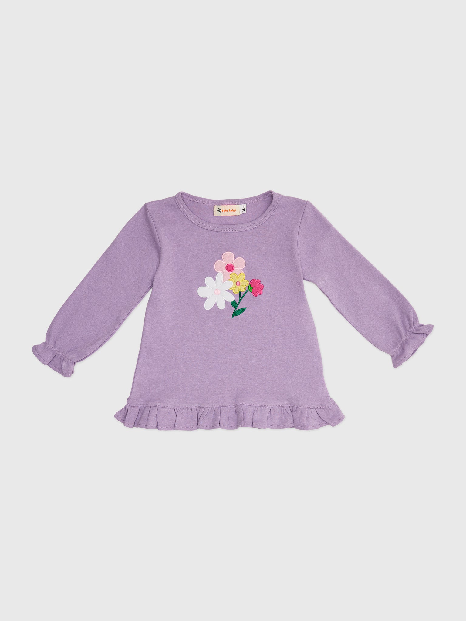 Luigi Girls' Flower Swing Top