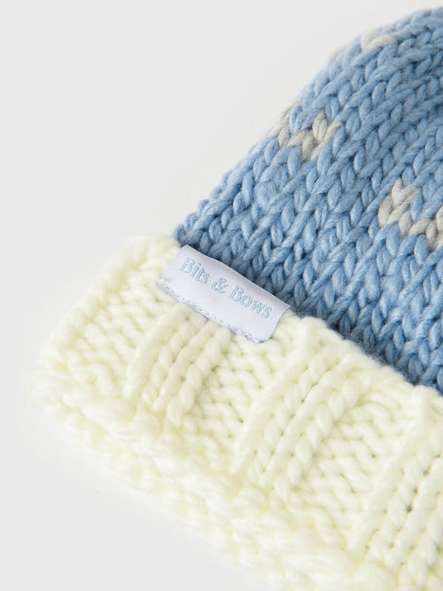 Bits + Bows Baby Golf Bobble Hat