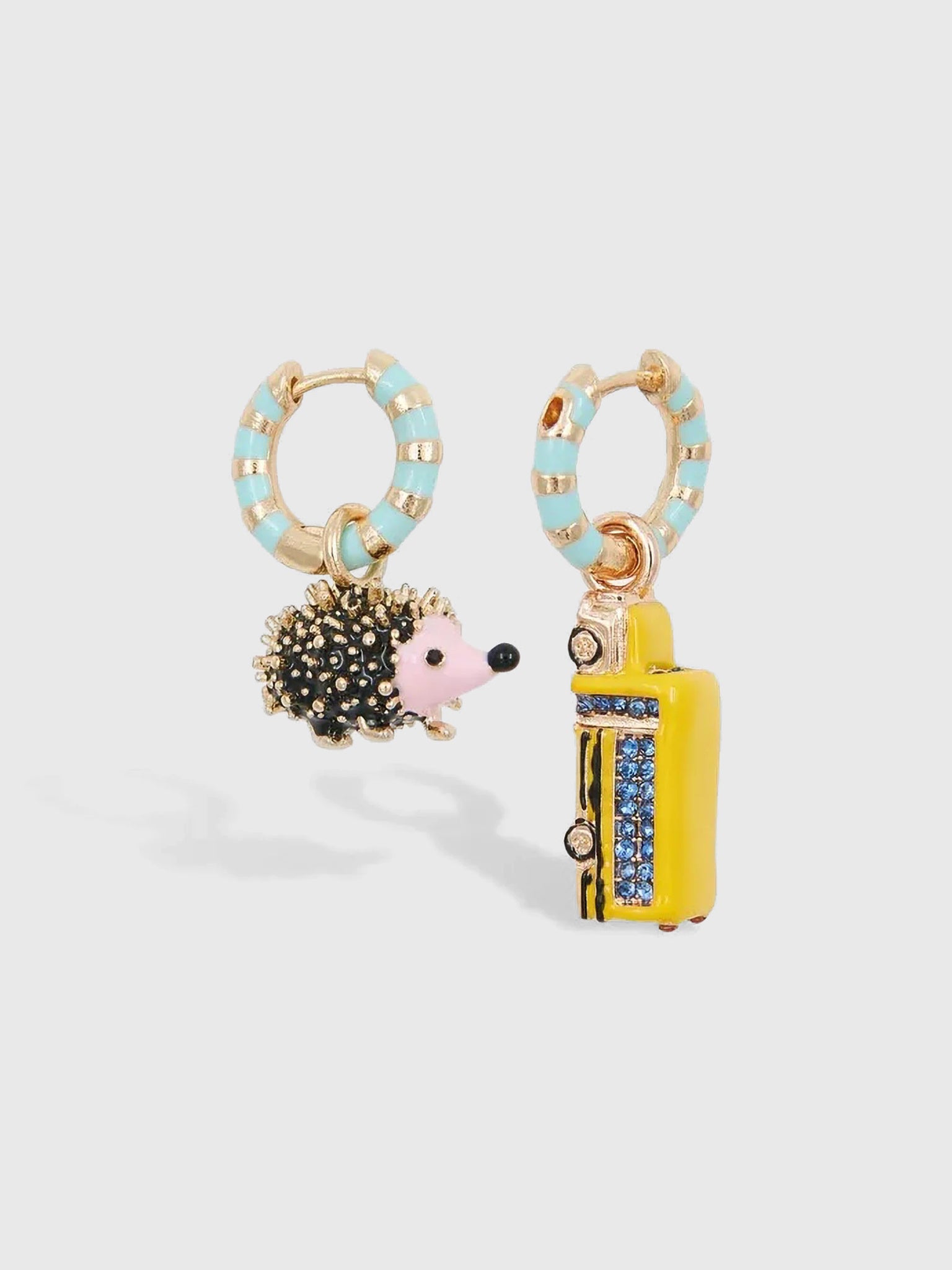 Essentiel Antwerp Ilife Charm Earrings - Saint Bernard