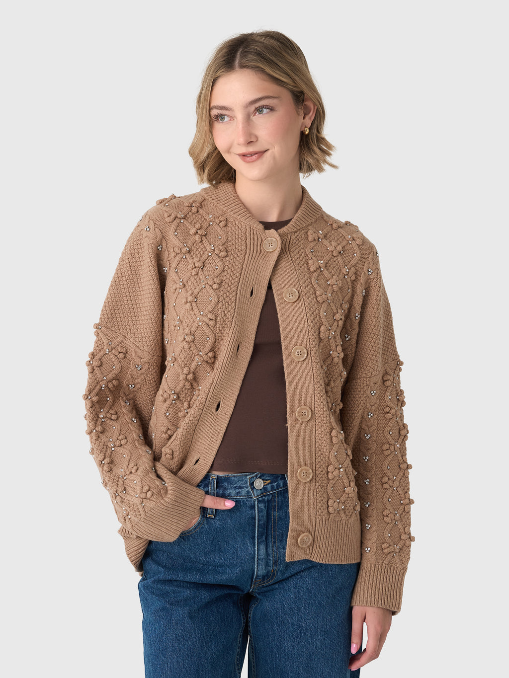 Essentiel Antwerp Women's Iltimate Embellished Cardigan